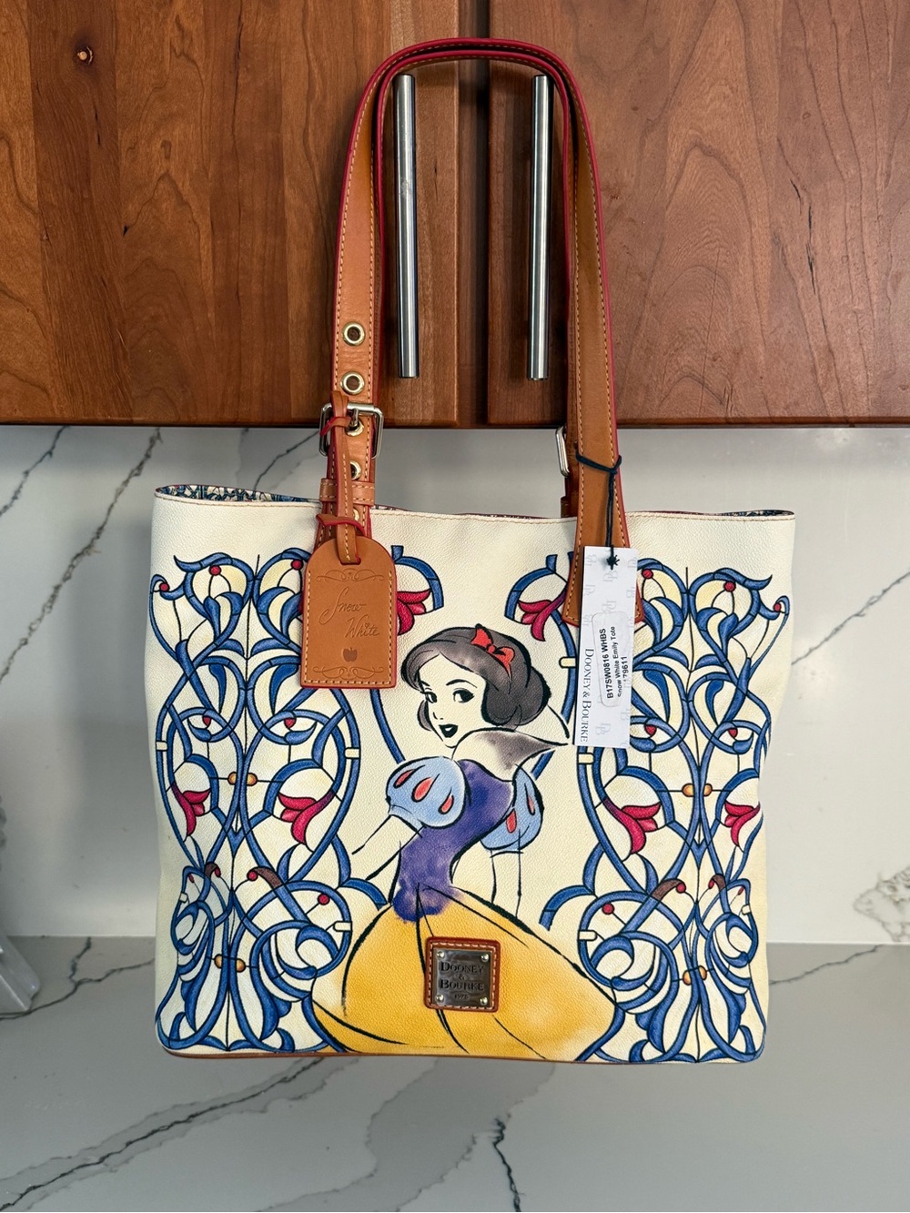 Disney Dooney & Bourke Snow White Emily Tote Dream Big Princess Rare Tags